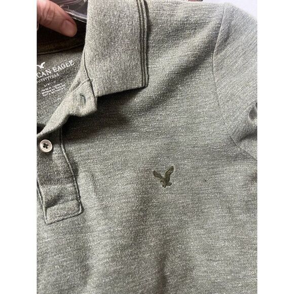 Lot 2 Y2K American Eagle Polo Shirts - Men’s S Classic Fit - Red, Green. Dd - Picture 7 of 7